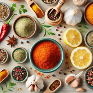 چاشنی ها و طعم دهنده ها